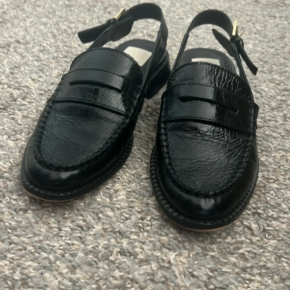 Dolce Vita Black Slingback Flats - Picture 3 of 6
